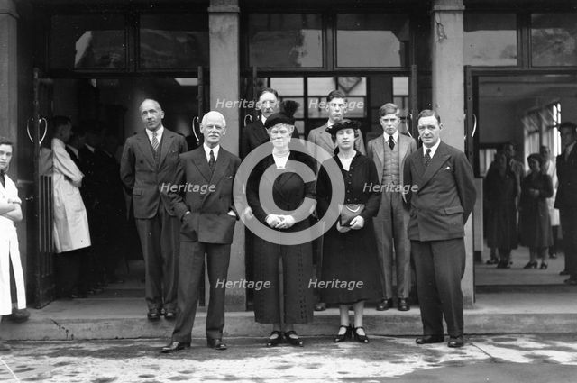 Visit of Queen Mary, York, Yorkshire,  1938. Artist: Unknown
