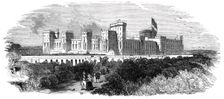 Visit of the King of the French to Queen Victori...Windsor Castle, 1844. Creator: Stephen Sly