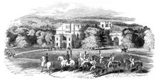 Visit of the King of the French to Queen Victoria...Windsor Castle, 1844. Creator: Stephen Sly