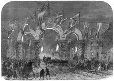 Visit of the Prince and Princess of Wales to Dunrobin Castle, Scotland, 1866