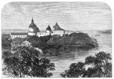 Visit of the Prince and Princess of Wales to Sweden: the Royal Palace of Gripsholm…, 1864. Creator: Unknown