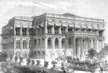 Visit of the Prince of Wales to Sans Souci, Bombay...1876. Creator: Unknown