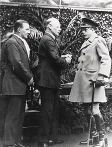 Visit of the Prince of Wales (aletr Edward VIII), Rowntree Factory, York, Yorkshire, 1923