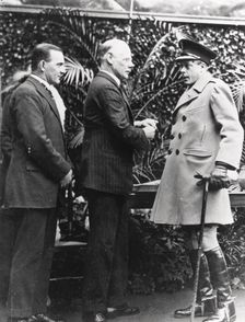 Visit of the Prince of Wales (aletr Edward VIII), Rowntree Factory, York, Yorkshire, 1923
