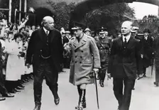 Visit of the Prince of Wales (later Edward VIII), Rowntree Factory, York, Yorkshire, 1923