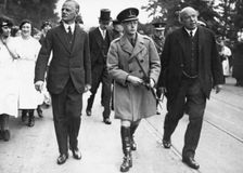 Visit of the Prince of Wales (later Edward VIII), Rowntree Factory, York, Yorkshire, 1923