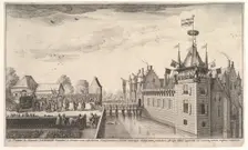 Visit to A. Roelants, 1650. Creator: Wenceslaus Hollar