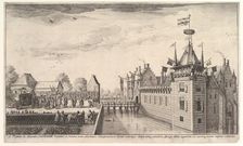 Visit to A. Roelants, 1650. Creator: Wenceslaus Hollar