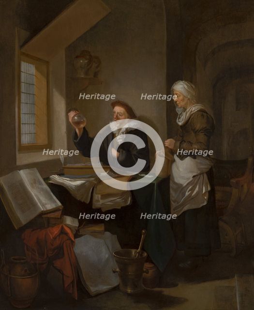 Visit to the Doctor. Creator: Hendrick Heerschop.