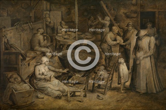 Visit to the Farm. Creator: Jan Brueghel the Elder.