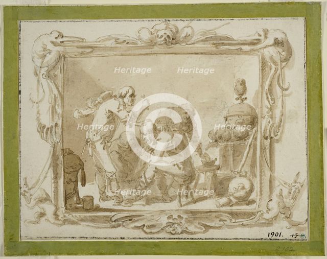 Visit to the Village Dentist. Creators: Andries Dirksz Both, Pieter Jansz. Quast.