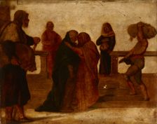 Visitation to St Elizabeth, 1st half of 17th century Creator: Unknown