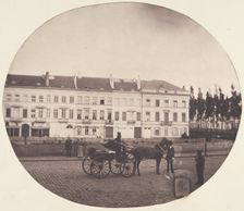 Visite d'un ami de Lille, 1854. Creator: Louis-Pierre-Théophile Dubois de Nehaut