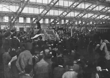 Visites de M Albert Thomas aux usines de guerre; l'Exposition lyonnaise 1914 (1916). Creator: Unknown