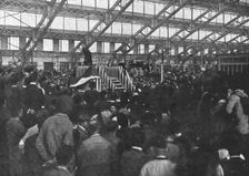 Visites de M Albert Thomas aux usines de guerre; l'Exposition lyonnaise 1914 (1916). Creator: Unknown