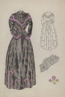 Visiting Costume, c. 1937. Creator: Joseph L. Boyd
