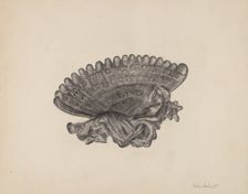 Visiting Card Tray, c. 1940. Creator: Helen Hobart