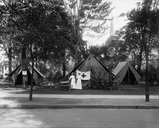 Visiting Nurses Association, Grand Army of the Republic National Encampment, 1914..., Mich., 1914. Creator: Unknown
