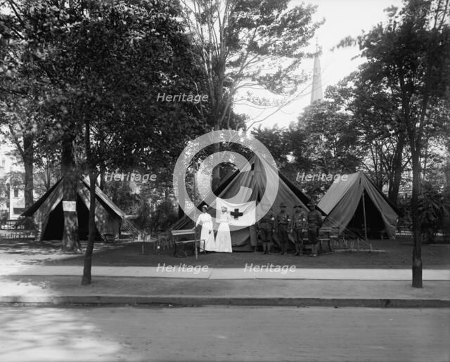 Visiting Nurses' Association, Grand Army of the Republic National Encampment, 1914..., Mich., 1914. Creator: Unknown.