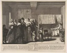 Visiting the Sick. Creator: Abraham Bosse