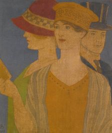 Visitors of an exhibition