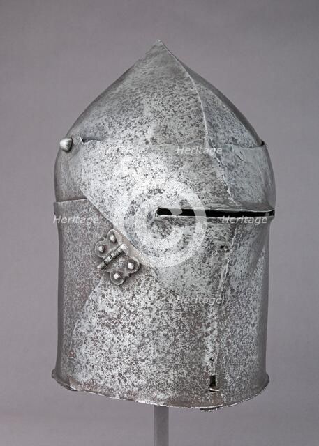 Visored Bascinet, Italian, ca. 1425-50. Creator: Unknown.