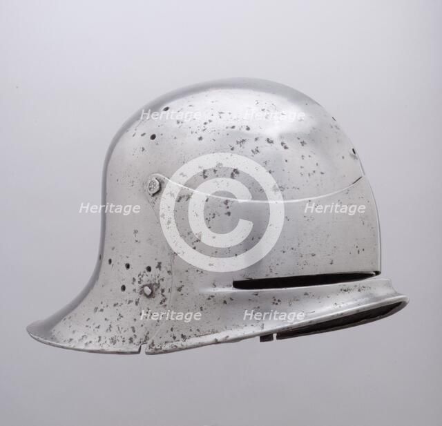 Visored Sallet, possibly French or Flemish, ca. 1475. Creator: Unknown.