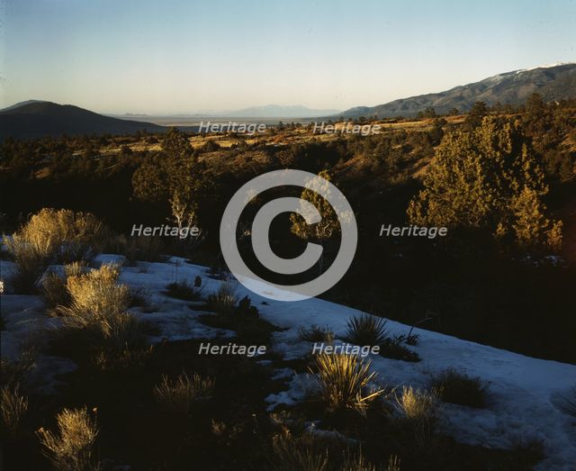 Vista northward into Colorado, 1943. Creator: John Collier.