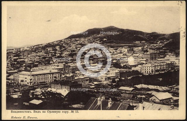 Vladivostok. View of Eagle Mountain, 1904. Creator: Unknown.