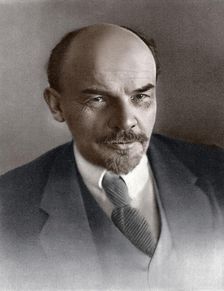 Vladimir Ilyich Ulyanov (Lenin), Russian Bolshevik revolutionary, c1917
