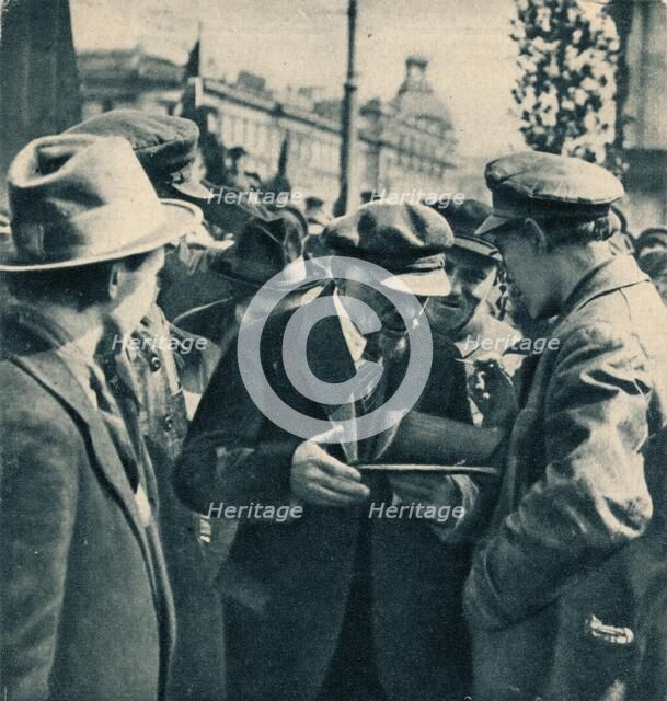 'Vladimir Ilich Lenin, Russian Bolshevik leader, 1st March', 1920. Artist: Unknown.