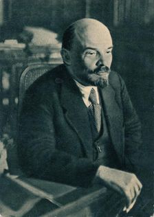 Vladimir Ilich Lenin, Russian Bolshevik leader, 28th November 1921