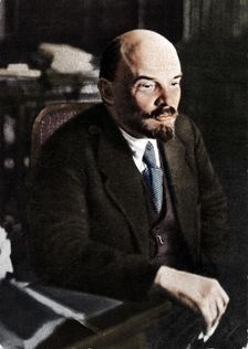 Vladimir Ilich Lenin, Russian Bolshevik leader, 28th November 1921