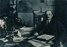 Vladimir Ilich Lenin, Russian Bolshevik leader, Moscow, Russia, 7th October 1922