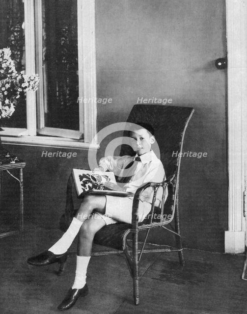 Vladimir Nabokov as Child, 1907.