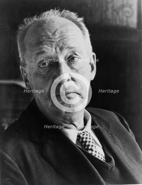 Vladimir Nabokov, Russian author, 20th century. Artist: Unknown