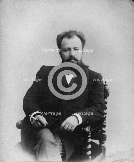 Vladimir Nemirovich-Danchenko, Russian theatre director, 1896. Artist: Unknown