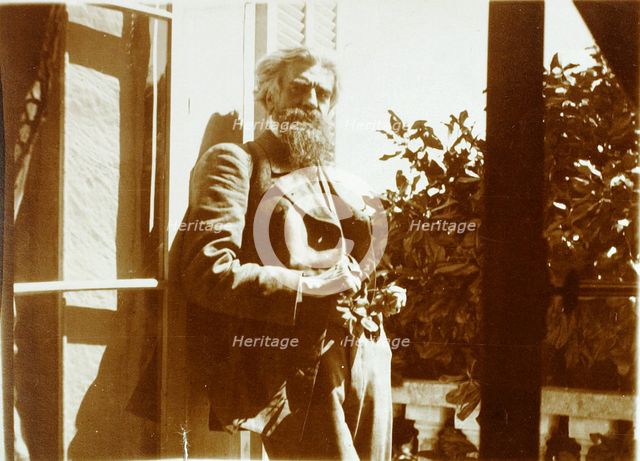 Vladimir Solovyov, Russian philosopher, poet, and literary critic, Cannes, France, 1899. Artist: Unknown