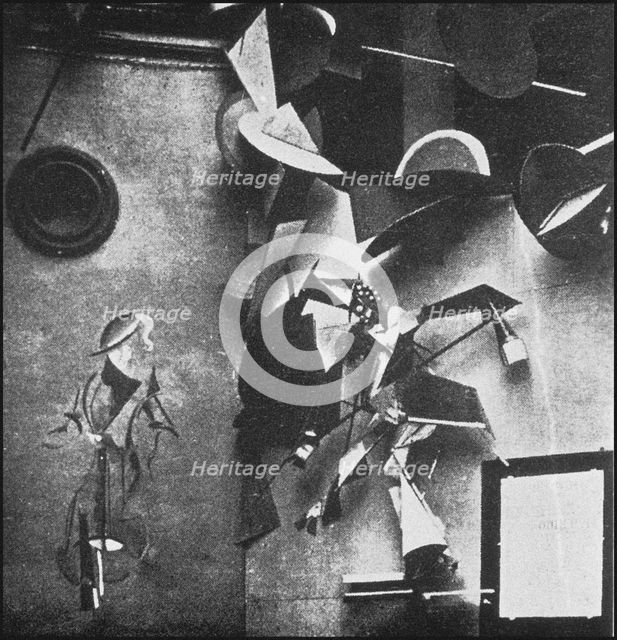 Vladimir Tatlin's design for the Café Pittoresque Artist: Anonymous  