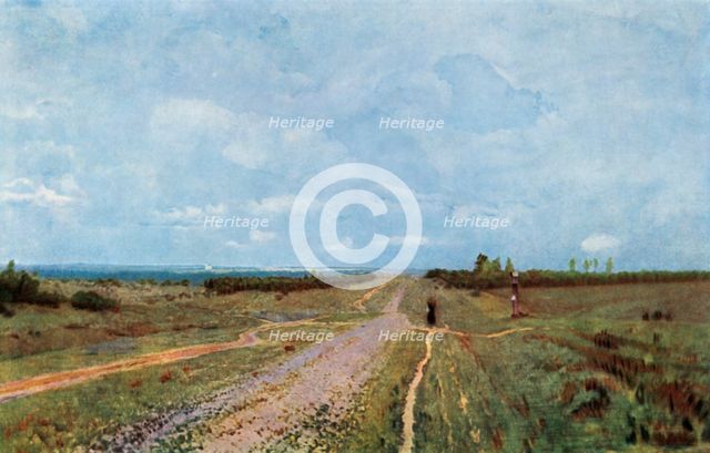 'Vladimirka', 1892, (1965). Creator: Isaak Levitan.
