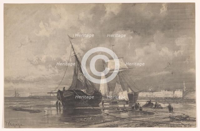 Vlissingen, 1860. Creator: Johan Conrad Greive.