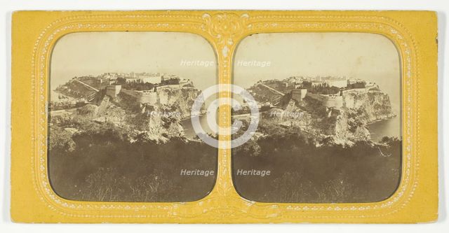 Vue A Monaco, 1875/99. Creator: Unknown.