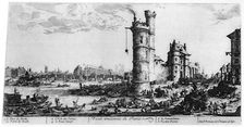 Vue Ancienne de Paris c1615-1635 (1924). Artist: Jacques Callot