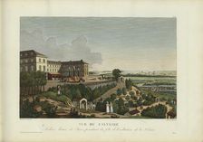 Vue du calvaire, à deux lieues de Paris pendant la fête de l'exaltation de la Sainte Croix, 1817-24. Creator: Courvoisier-Voisin, Henri (1757-1830)