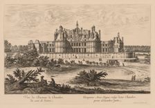 Vue du Château de Chambord, du côté de lentrée, 1678. Creator: Israël Silvestre (French, 1621-1691)