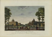 Vue du château de Potsdam, à deux lieues de Berlin, maison de plaisance du Roi de Prusse, 1817-1824. Creator: Courvoisier-Voisin, Henri (1757-1830)