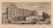 Vue du Château royal de Blois, prise du côté de la campagne. Creator: Jacques Rigaud (French, 1681-1754)