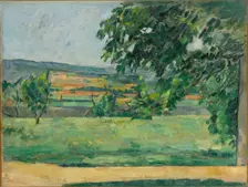 Vue du Jas de Bouffan, 1875-1876. Creator: Cézanne, Paul (1839-1906)