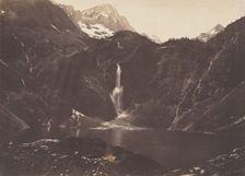 Vue du lac d'Oo ou Seculejo, Bagnère de Luchon, 1853. Creator: Joseph Vigier