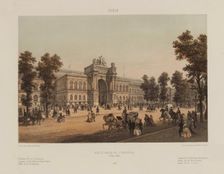 Vue du Palais de l'Industrie, à Paris 1855 Creator: Jean-Baptiste Arnout
